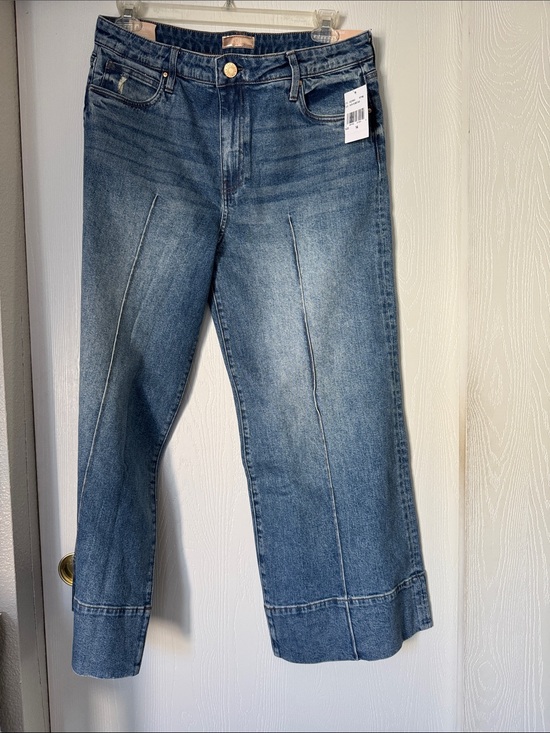 Kut from the Kloth Denim - Kut from the Kloth Women's Straight Jeans in Faded Blue